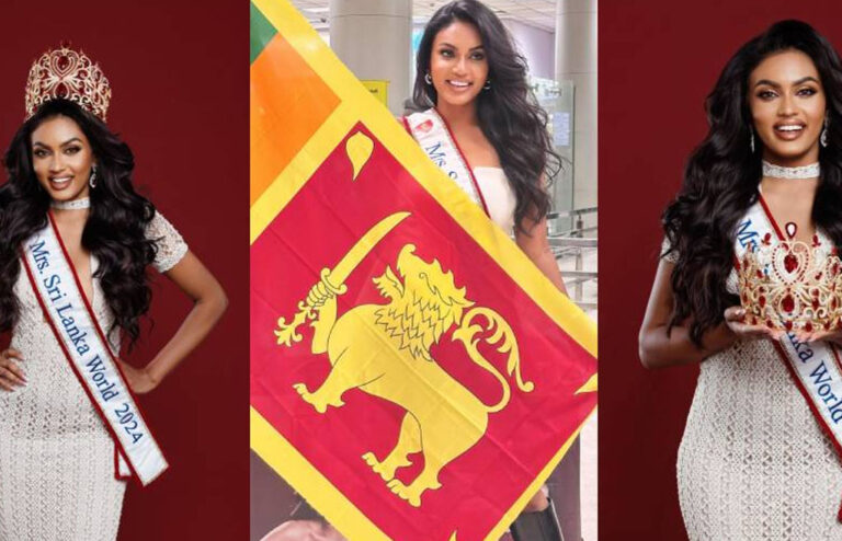 ලෝක විවාහක රූ රැජිණ කිරුල දිනා ලක් මව සරසන්න බලාපොරොත්තු ඇතිව, ඉෂාදි අමන්දා අමෙරිකාවට