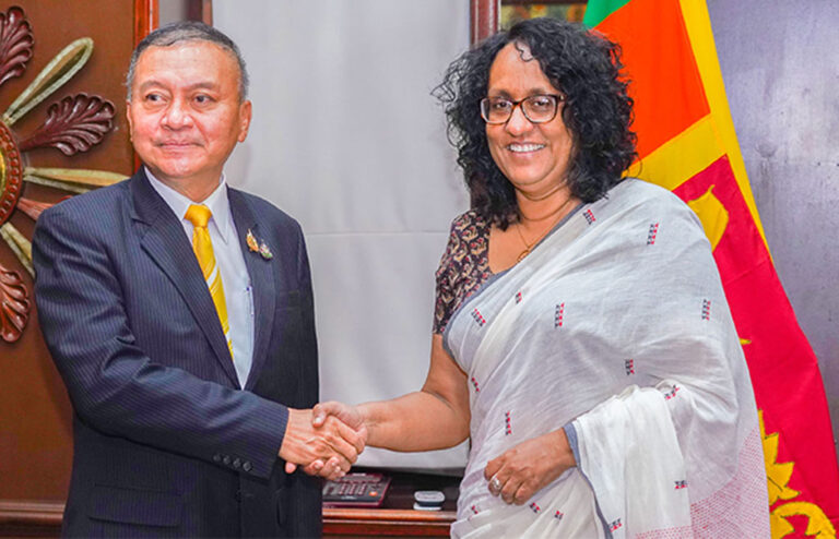 තායිලන්ත අගමැති කාර්යාලයේ උප ඇමති ශ්‍රී ලංකා අගමැති හමුවෙයි