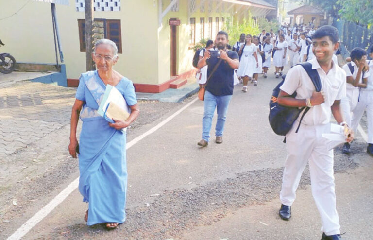 අවුරුදු 88 දී සාමාන්‍ය පෙළ ලියූ මිසිලින් නෝනා