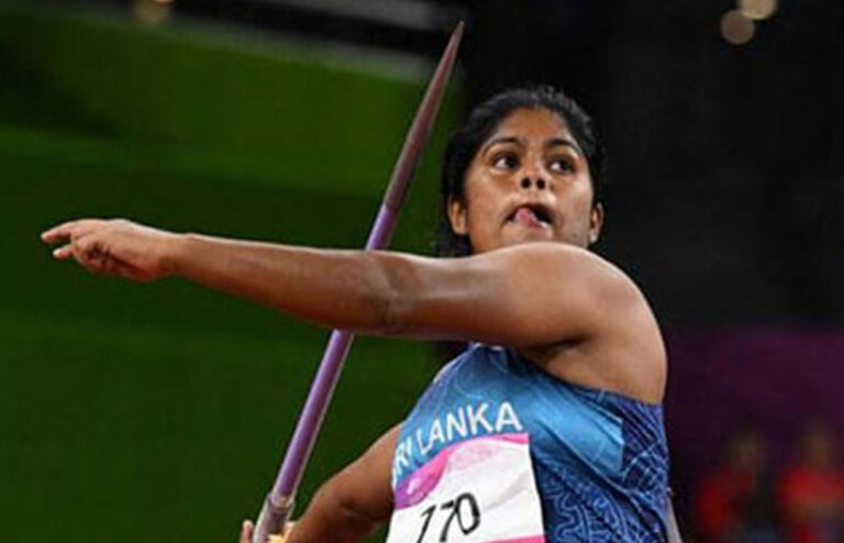 නදීෂා ලේකම්ගේට රිදී පදක්කමක්