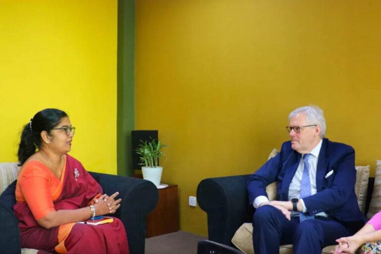 කාන්තා ආර්ථික ස්වාධීනත්වය නංවන රජයේ වැඩපිළිවෙලට බ්‍රිතාන්‍ය සහය