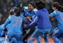 ඉන්දියාව එක්දින කාන්තා ලෝක කුසලාන අවසන් සටනට