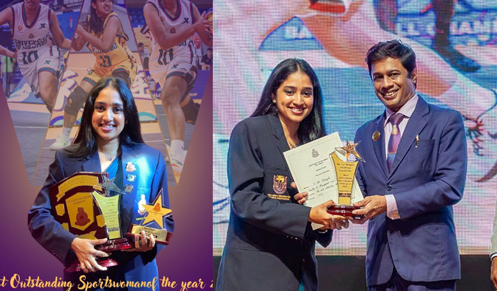 කොළඹ විශ්වවිද්‍යාලයේ දක්ෂතම ක්‍රීඩිකාව මිෂෙල්