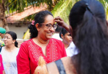 ජවිපෙ හවුල් වී දියත් කළ යුද්ධයේ විනාශය ගැන ජාජබ ආණ්ඩුවේ අගමැතිනි දුක් වෙයි