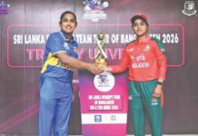 ශ්රී ලංකා-බංග්ලාදේශ කාන්තා විස්සයි20 අද සිට