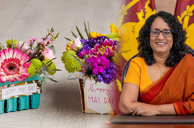 ලෝක කම්කරු දිනය අදඅග්‍රාමාත්‍යවරියගේ මැයි දින පණිවුඩය