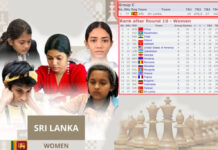 ශ්රී ලංකා කාන්තා චෙස් ශූරියන් 46 වන චෙස් ඔලිම්පියාඩ්හි ‘සී’ කාණ්ඩයේ ප්රථම ස්ථානයට!