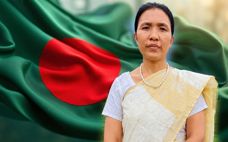 බංග්ලාදේශයේ පළමු ගාරෝ ජාතික විශ්වවිද්‍යාල ආචාර්යවරිය