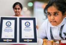 වයස 11 දී ගිනස් වාර්තාවක් පිහිටවූ චෙස් ක්රීඩිකා බොධානා සිවනන්දන්