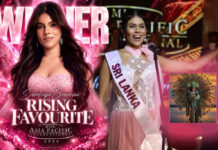 Miss Asia Pacific International 2026 හිදී ශ්රී ලංකාව නියෝජනය කළ සංදීපා සෙව්මිණීට ජයග්රහණ රැසක්