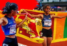 වසර 22ක් පැරණි වාර්තාවක් අලුත් කරමින් තරුෂි අභිෂේකාගෙන් අලුත් සමස්ත ලංකා පාසල් මලල ක්රීඩා වාර්තාවක්!