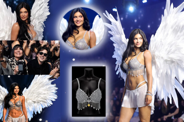 Victoria’s Secret වේදිකාව සරසමින් Kylie Jenner පැළඳූ  ඇමෙරිකානු ඩොලර් මිලියන 50ක් වටිනා ‘ The Fantacy Bra ‘